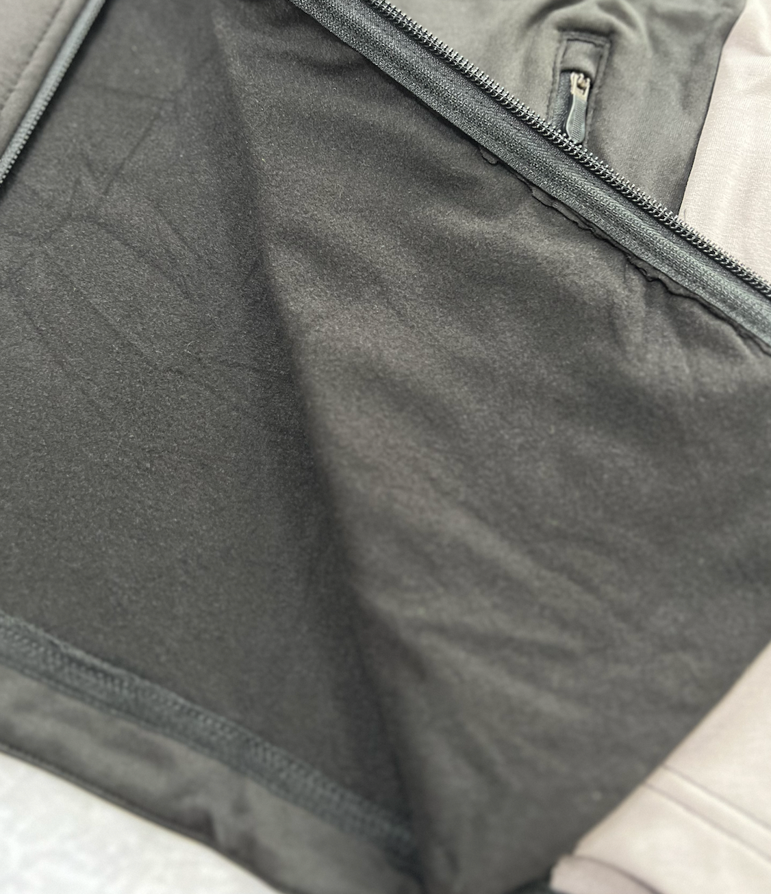 FITURE ZIP HOODIE - BLACK/GREY