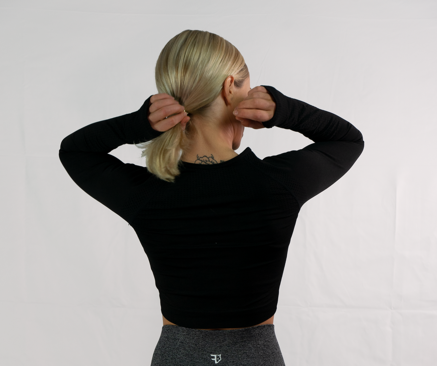 Long Sleeve Cropped Training Top