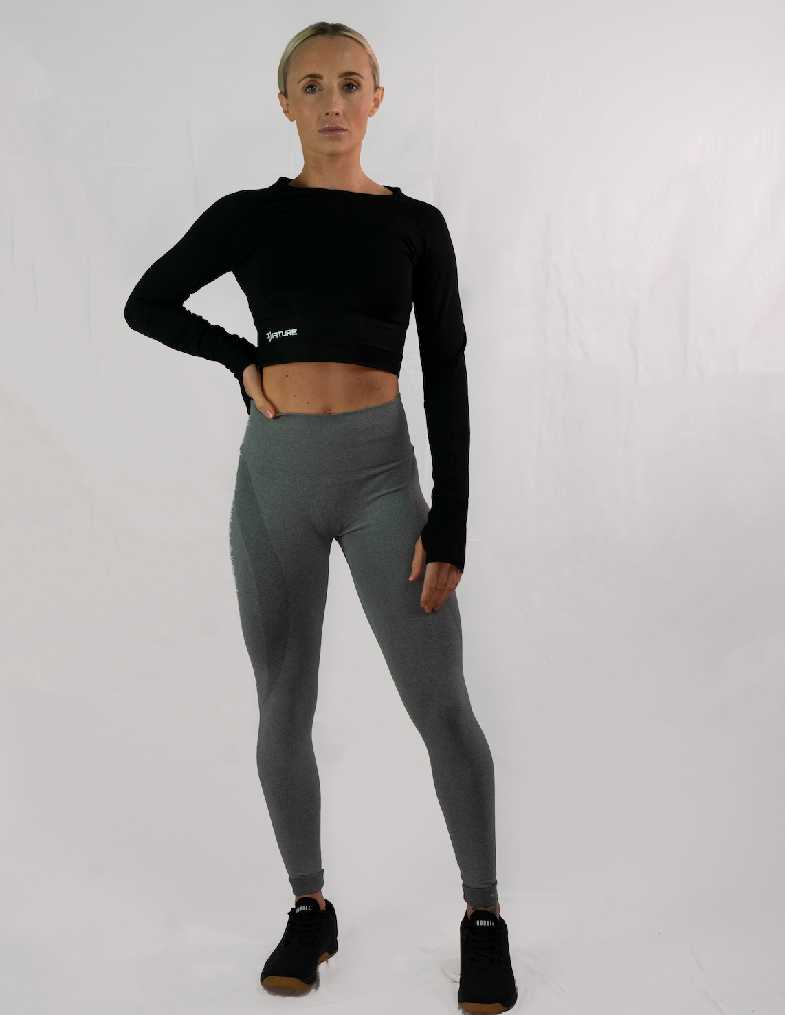 SEAMLESS LEGGINGS - FROST GREY