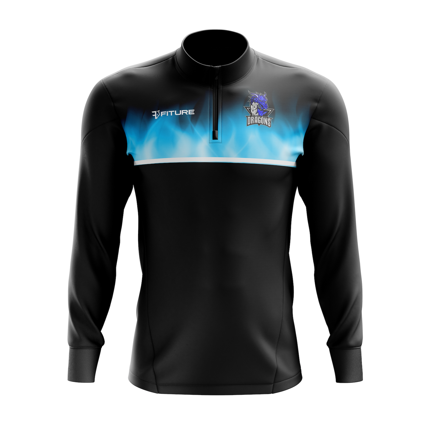 PART SUBLIMATED ZIP TOP